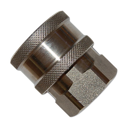 ENCHUFE RAPIDO A BOLAS ARS220 PARTE B 3/8" H LATON NIQUELADO
